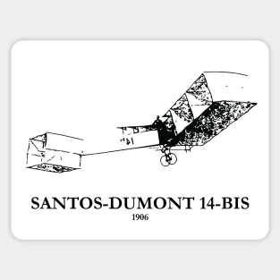 Santos-Dumont 14-bis 1906 Aircraft Sticker